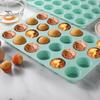 Silicone Muffin Pan 24 Cups Nonstick Cake Mold for Baking Mini Egg Bites High Heat Resistance Easy Release Versatile Mini Cupcake Pans