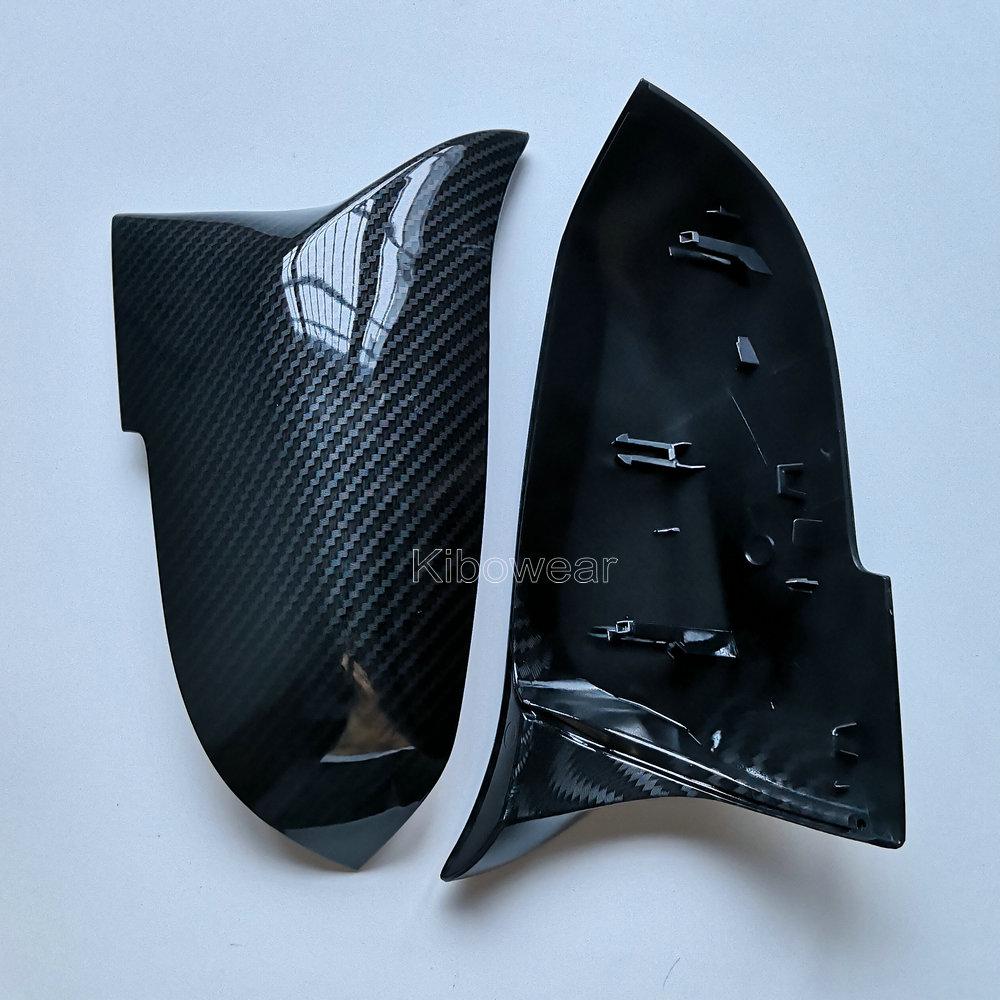 Пара накладок на боковые зеркала для BMW F30 F31 F20 F21 F22 F23 F32 (Карбоновый вид) F33 F34 X1 E84 1 2 3 4 Заменить на M3