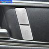 Car Door Unlock Buttons Sequ Decoration Cover Trim For Mercedes Benz C E Class W204 W212 GLA CLA GLK GLE Interior Accessories