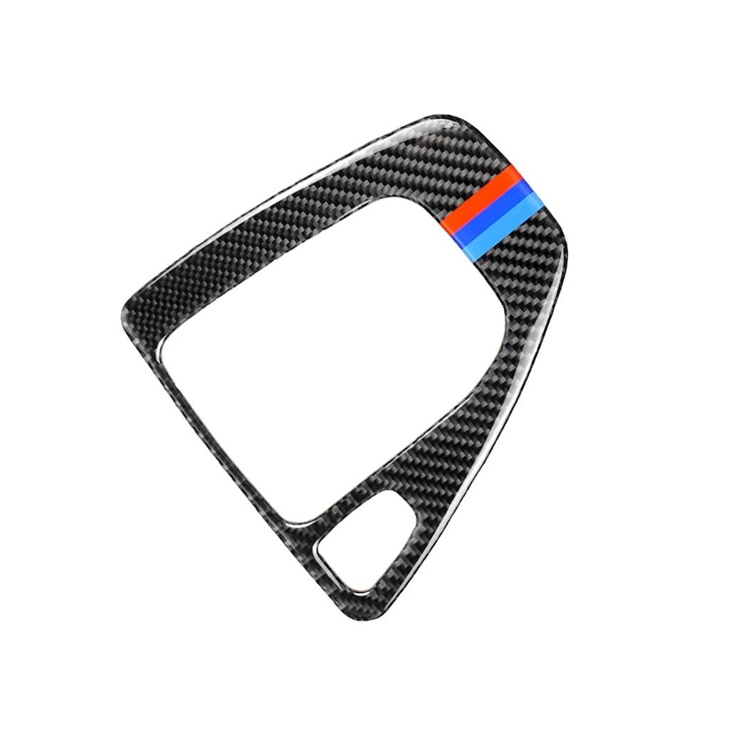 Декоративные наклейки на панель переключения передач из углеродного волокна для салона автомобиля BMW E90 E92 E93 3 серии 2005-2012