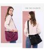 Stylish and Versatile Large-Capacity Women's Nylon Tote Bag - Lightweight Shoulder and Crossbody Design