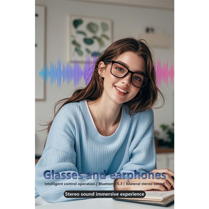Умные очки, очки Bluetooth, синие линзы, магнитные солнцезащитные очки, устойчивые к ультрафиолетовому излучению, прослушивание музыки и совершение звонков