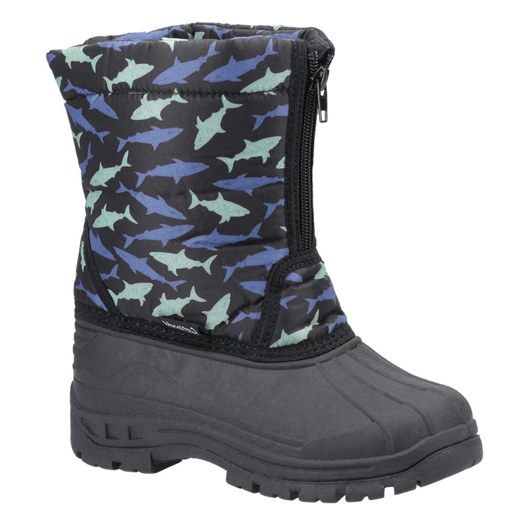COTSWOLD Childrens/Kids Iceberg Shark Snow Boots