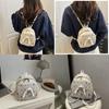 Women Street Style Patterned Backpack With Durable Material For Daily Use