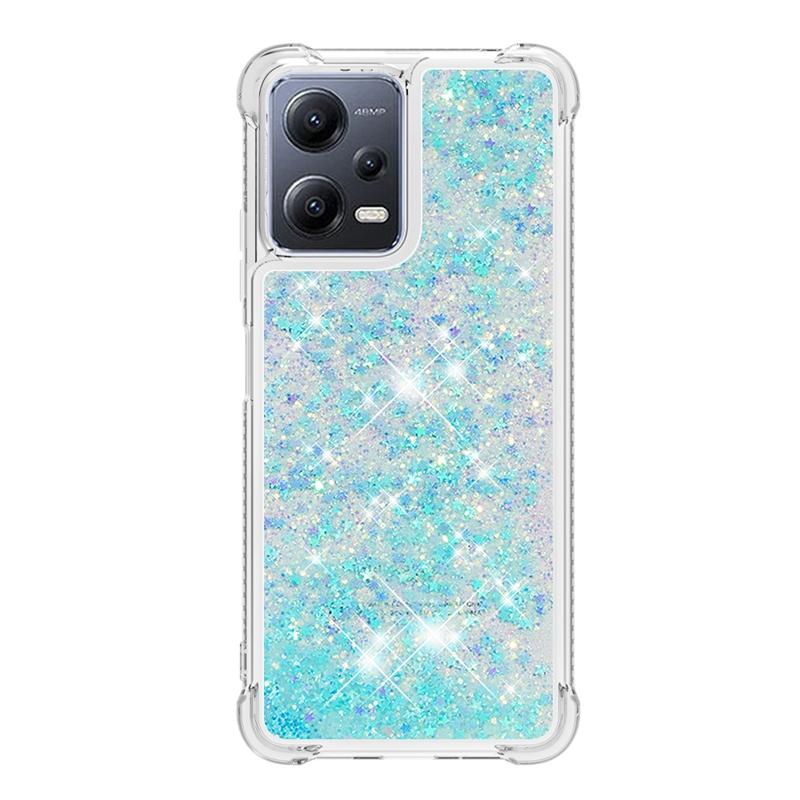 Чехол Redmi Note 12 Pro Для Funda Xiaomi Redmi Note 12 Pro Чехол Динамический Жидкий Чехол с Блестками на Redmi Note12 12Pro Чехлы для Телефонов