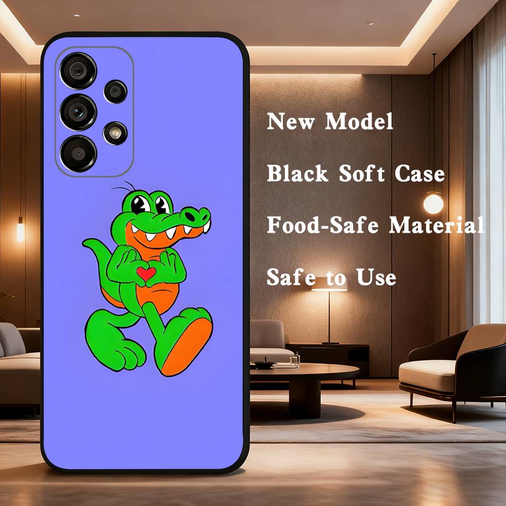 Singer A-Alvaro D-Diaz Case For Samsung Galaxy A73,52,71,22,Note,31,8,9,53,32,72,41,J7,Soft Black Silicone Cover