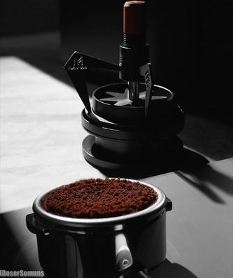 MUVNA Mantis Кофейный порошок Espresso Игла Регулируемая Равномерное Размешивание Кофе Инструменты Вращающийся Черный WDT Инструмент