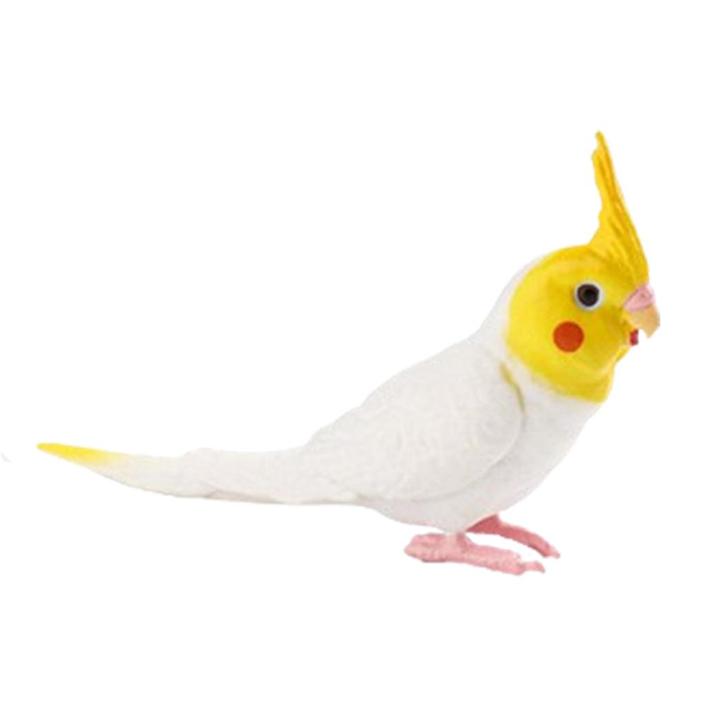 Simulation Parrot Figurine Bird Animal Sculpture for Micro Landscape DIY Landscaping Bath Toys Party Favors Cake Toppers