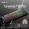Трехрежимная кастомная механическая игровая клавиатура AULA F108 Pro