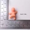 10 шт. Миниатюрные фигурки младенцев для Baby Shower Пластиковые миниатюрные фигурки младенцев для девочки, мальчика или двойняшек Baby Shower