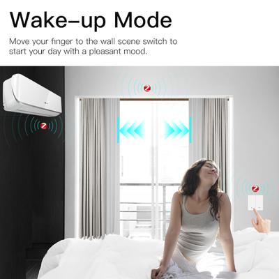 ZigBee 3.0 Tuya беспроводной переключатель сцен Кнопочный контроллер Питание от батареи Умный дом Интеллектуальное соединение Требуется концентратор ZigBee
