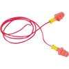 TRUSCO Earplugs 3 Tier Flange Type with Cord 25dB TEF25H