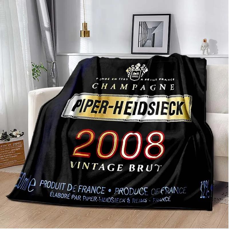 PIPER HEIDSIECK Шампанское Плед, Легкий Теплый Изолирующий Плед для Дивана, Кровати, Офиса, Автомобиля, Наколенники, Пледы, Decke, couverture, stragulum