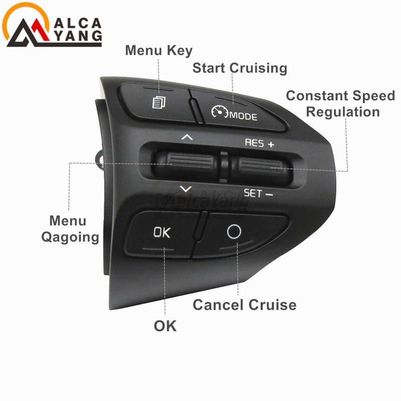 Fast delivery ! For Kia Rio (K2 ) 2016 2017 2018    cruise control buttons switch steering wheel buttons .