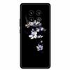 Чехол для телефона Honor Magic8 5G, мягкий ТПУ, черная силиконовая крышка для Honor Magic 8 2025, чехол Coque, мультяшные цветы, защитный Funda