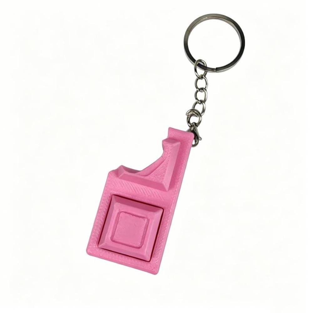 3D Printed Keyboard Fidget Toy Chocolate Design Fidget Keychain Fidget Play