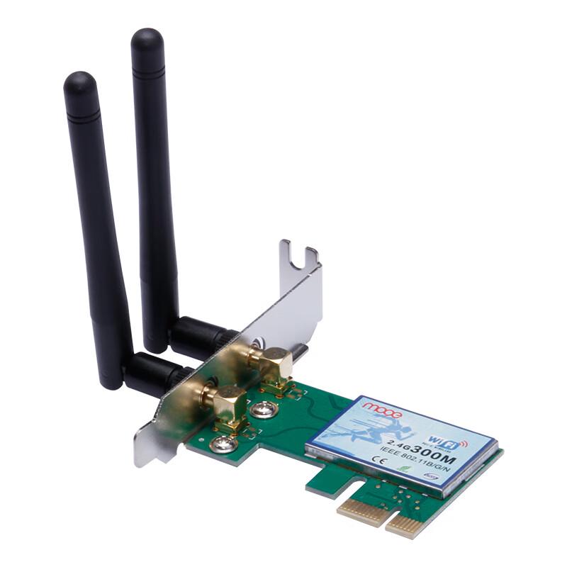 MOGE 300 Мбит/с Настольный PCIe Беспроводной WiFi Адаптер (Китайская версия)