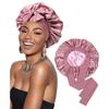 High-Quality Supply Double-Layer Satin Streamer Nightcap, Beauty Care Knotted Headscarf Cap Jdb-301L-1