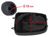 Saab 9-3 03-12 Gear Shift Knob Black Eco Leather + Black Thread + Silver 5-Speed + Gear Shift Lever Protective Gaiter Black + Frame Kit