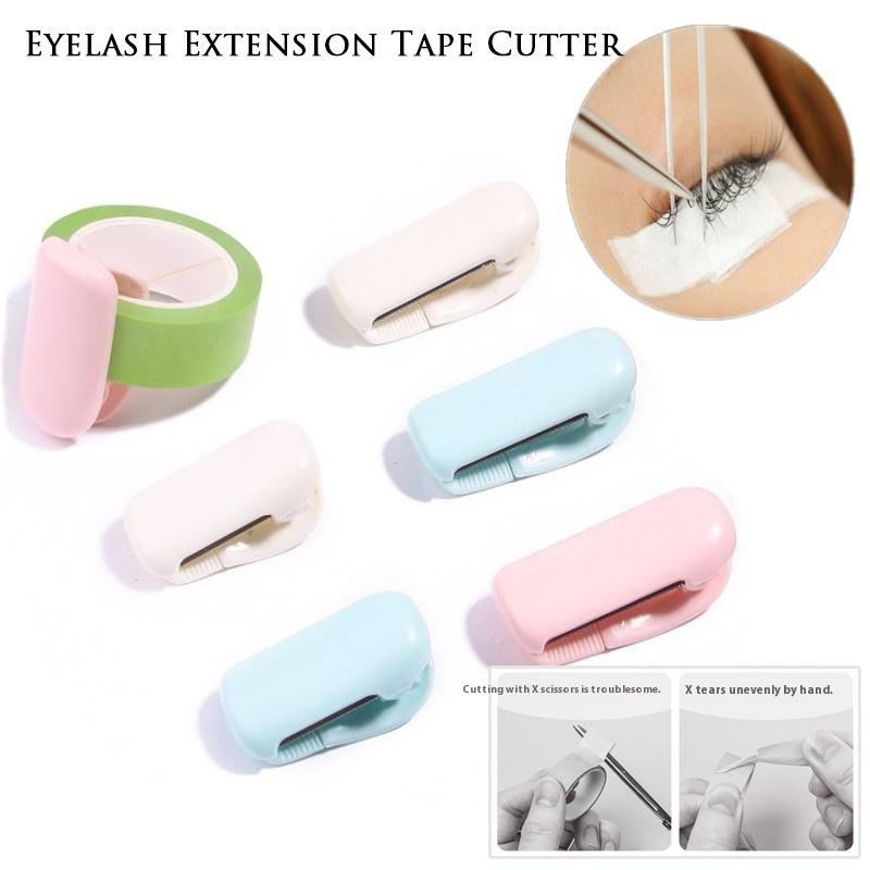 1 шт. Пластиковая лента для клея для ресниц Инструменты для разделения Мини Портативный Резак для ленты для наращивания ресниц Принадлежности для макияжа Диспенсер для наращивания ресниц