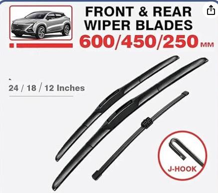 Suitable for Changan Automobile Uni-T2020-2025 24+18+12 glass wiper wiper