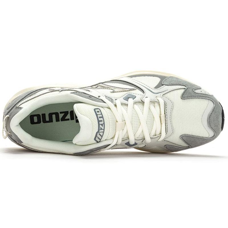 Mizuno LG 90S Унисекс Ретро Беговые Кроссовки Белые Серые D1GH212513