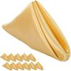 10pcs Soft Satin Napkin Washable Table Napkins Luxurious Dinner Napkins  Hotel