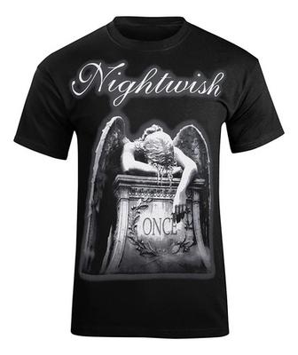Унисекс футболка Хлопок Оверсайз Большой Размер Новая Camiseta De Manga Corta Nightwish Once Группа Для Мужчин И Женщин