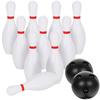 White Color Bowling Play Set Fun Bowling Set Sports New Kids Bowling Toys Indoor Ball