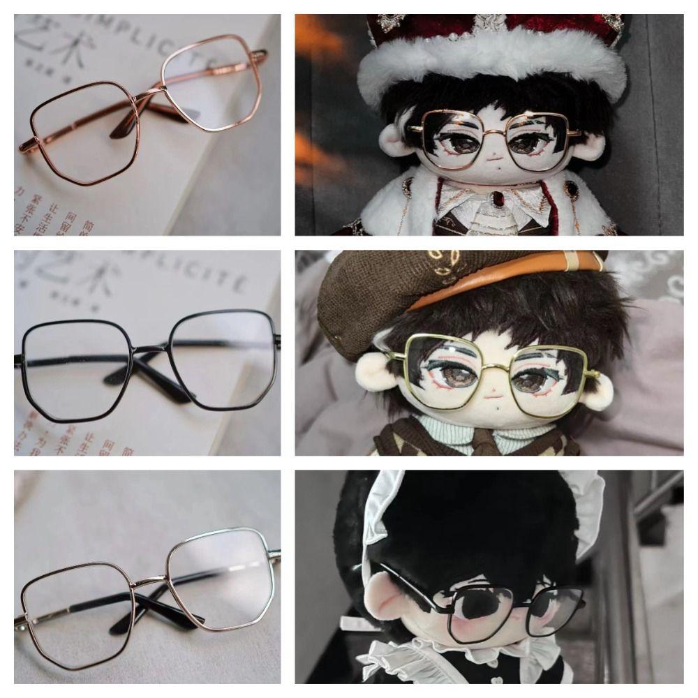 8,5 см Металлические очки Игрушки Хлопковые куклы Очки Тренд Кукольные очки Для 20 см куклы