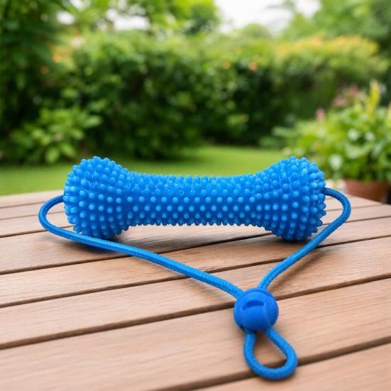 Dog Chew Toy, Teeth Cleaning Mouth Prop, Chew Toy Keeps Dog Mouth Open for Easy Brushing, Small Medium Large Dogs Oral Care Tool