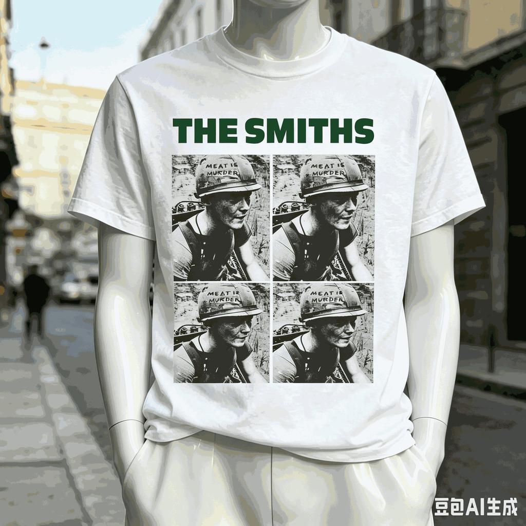 The Smiths For Fan Gift Tshirt Unisex Unisex Harajuku Oversized Unisex Short Sleeve Streetwear High Quality Couples Tee Hot Product