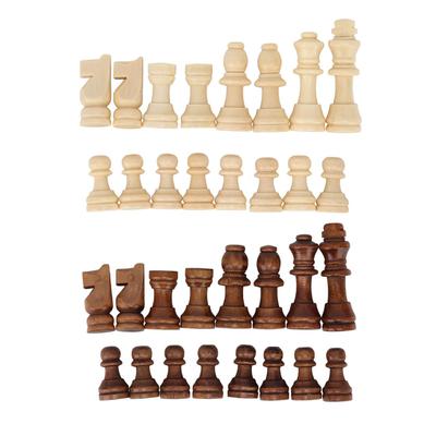 Набор из 32 шахматных фигур, запасные фигурки короля, пешки, игровые аксессуары для шахмат и нардов, размеры 55 см и 70 см