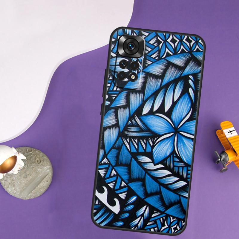Maori Tribal Samoan Polynesian Case For Xiaomi Redmi Note 13 Pro 14 12 9 10 11 Pro 10S 11S 12S Redmi 10C 13C 14C 12C Cover