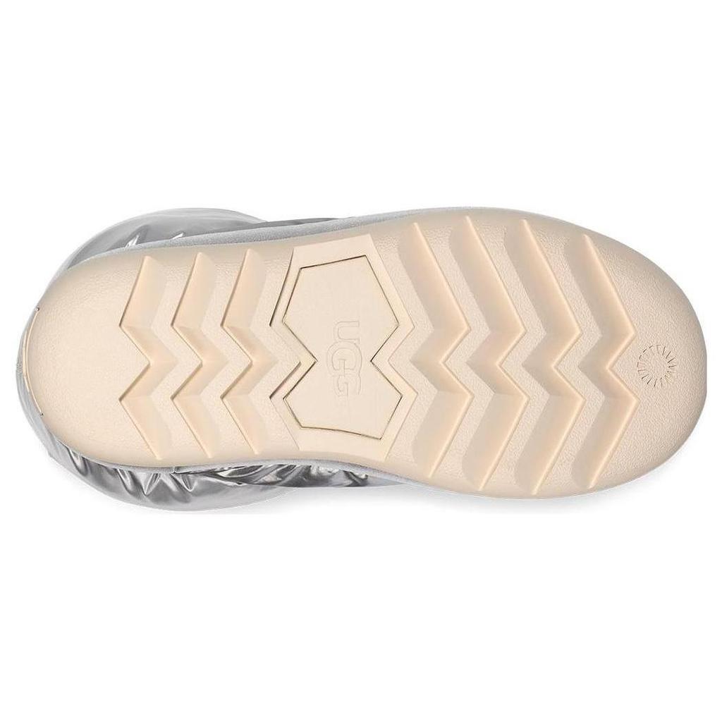 UGG Классические высокие короткие ботинки 'Металлик Серебро' Женские 1135153-MSLV