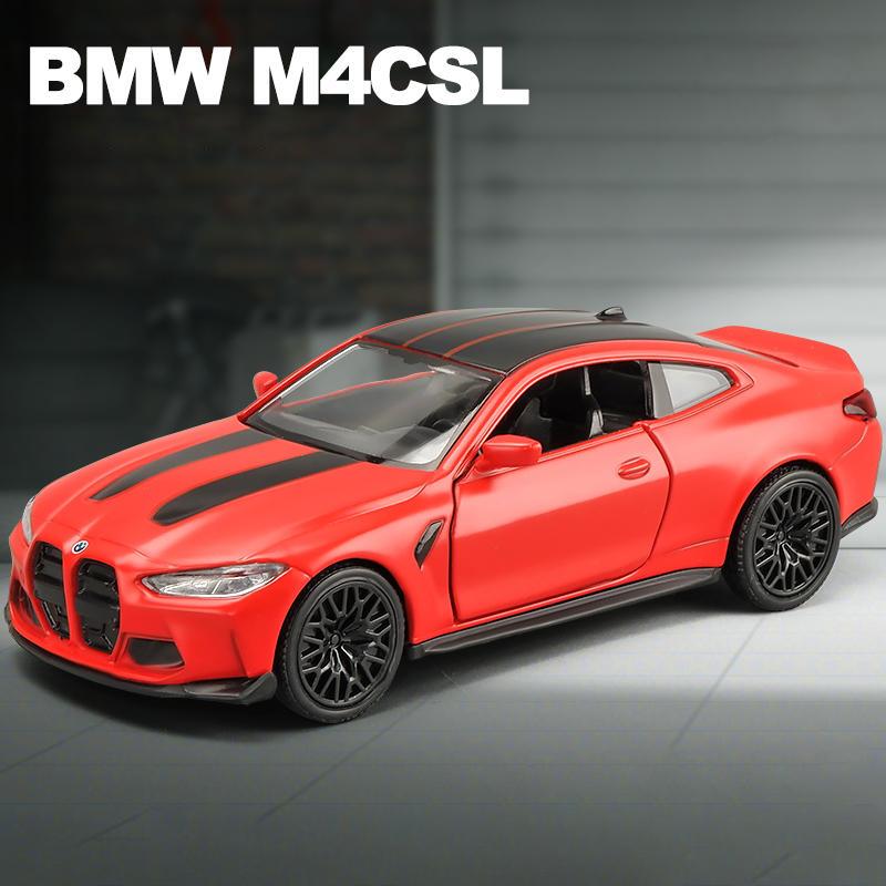 1:36 BMW M4 CSL G82 BMW M3 E30 Metal Toy Alloy Car Diecasts & Toy Vehicles Car Model Model Car For Children