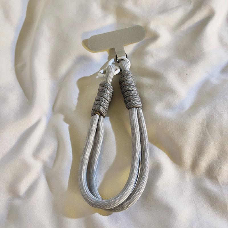 Многоцветный плетеный вручную брелок для ключей, ремешок для мобильного телефона, ремешок для ключей с защитой от потери, мужской и женский держатель для ключей от машины, аксессуар