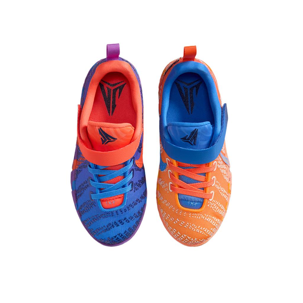 Nike Ja 3 PS Gravity Детские кроссовки Синий Сине-Кристальный Трава-Оранжевый IO9419-400