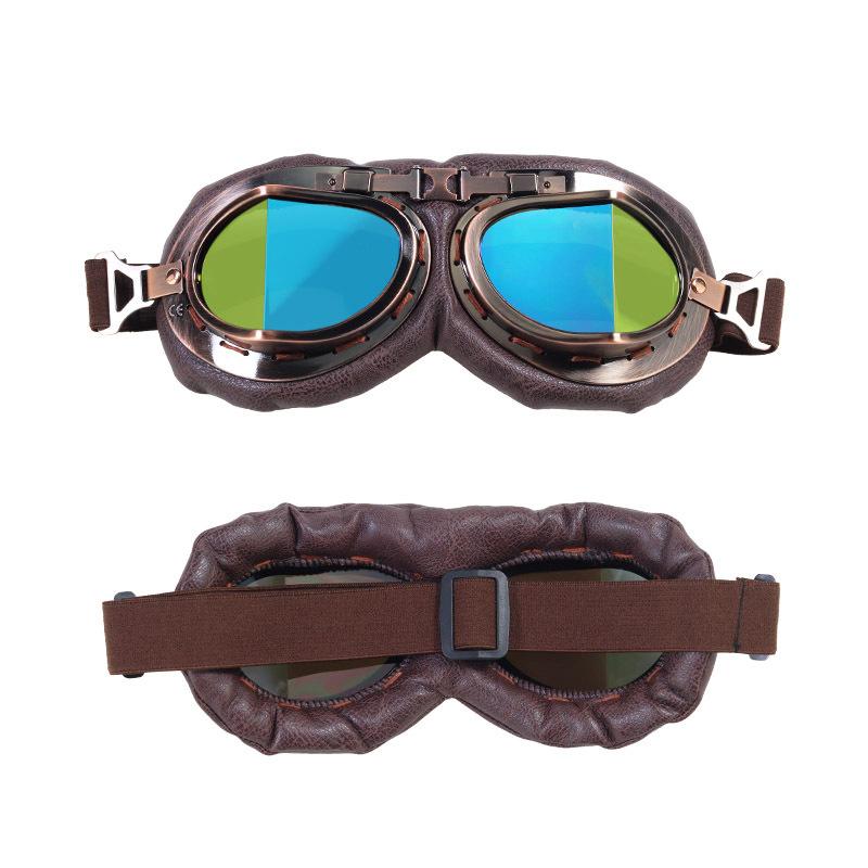 Retro Harley goggles, cycling glasses, motorcycle helmet goggles, outdoor sports windproof and sandproof