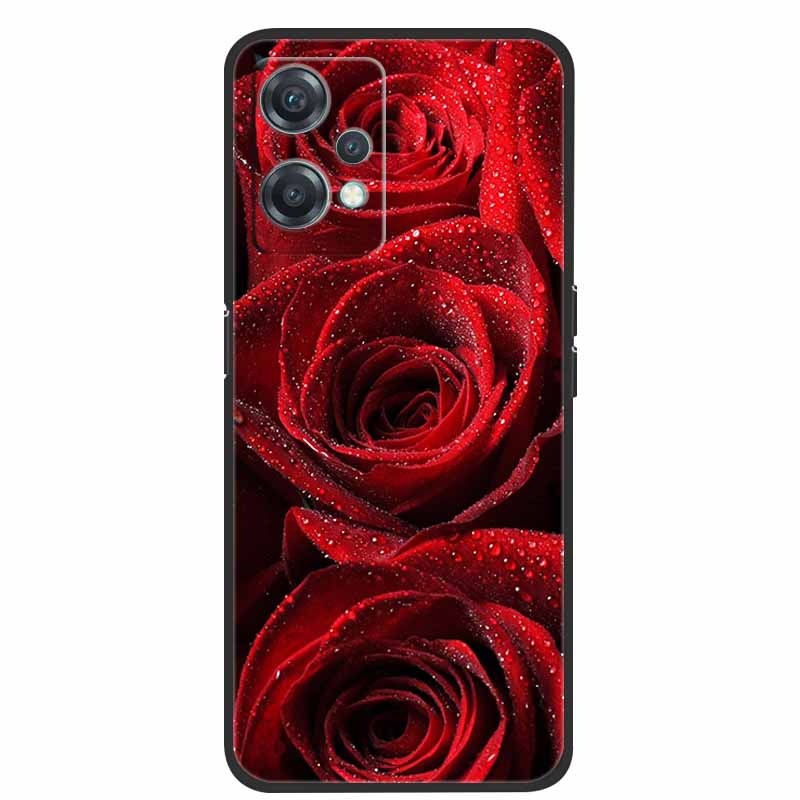 Для OnePlus Nord CE 2 Lite 5G Чехлы Черный Силикон Роскошный Бампер ТПУ Чехол Обложка Capa Для OnePlus Nord CE 2 5G Ударопрочные Чехлы