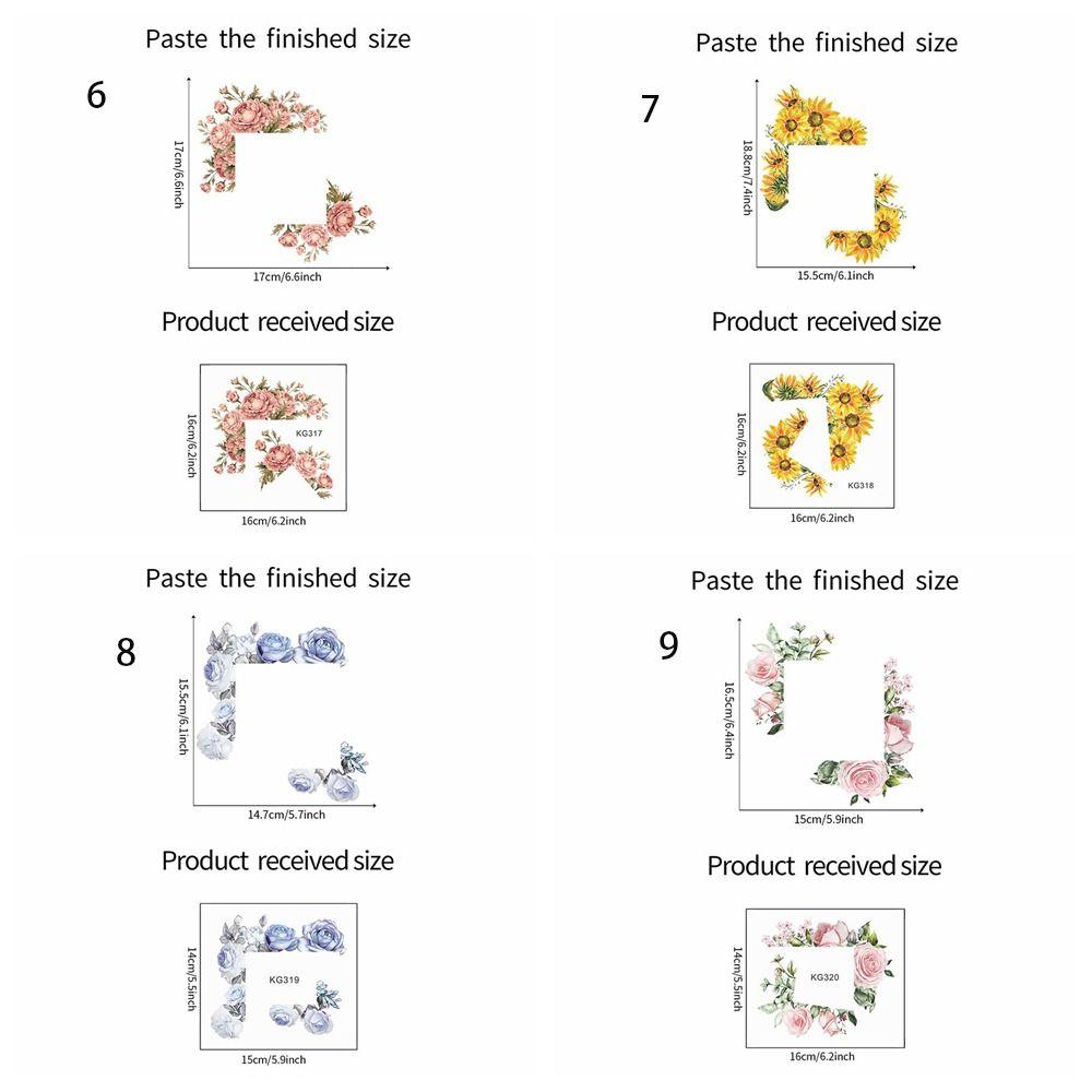Растение Зеленые Листья Растения Наклейка Долговечная Цветок Наклейка на Выключатель Настенная Роспись Комната