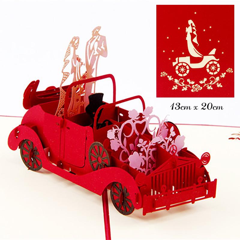 3D Pop Up Love Card For Wife And Girlfriend Gift For Valentines Day Anniversary Wedding Invitation Greeting Thank You Cards