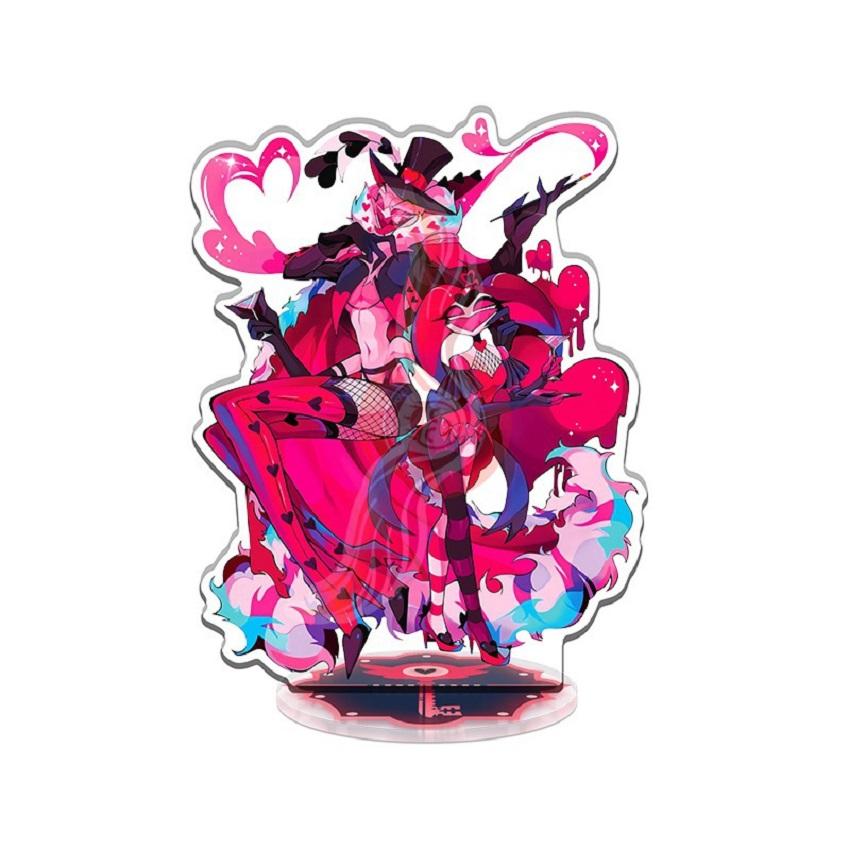 Новая Фигурка Чарли Морнингстар из Hazbin Hotel, Акриловая Фигурка, Вагги, Настольный Стенд, Модель, Декорация, Коллекция, Подарки, 2 Позы, Артикулированная, Масштаб