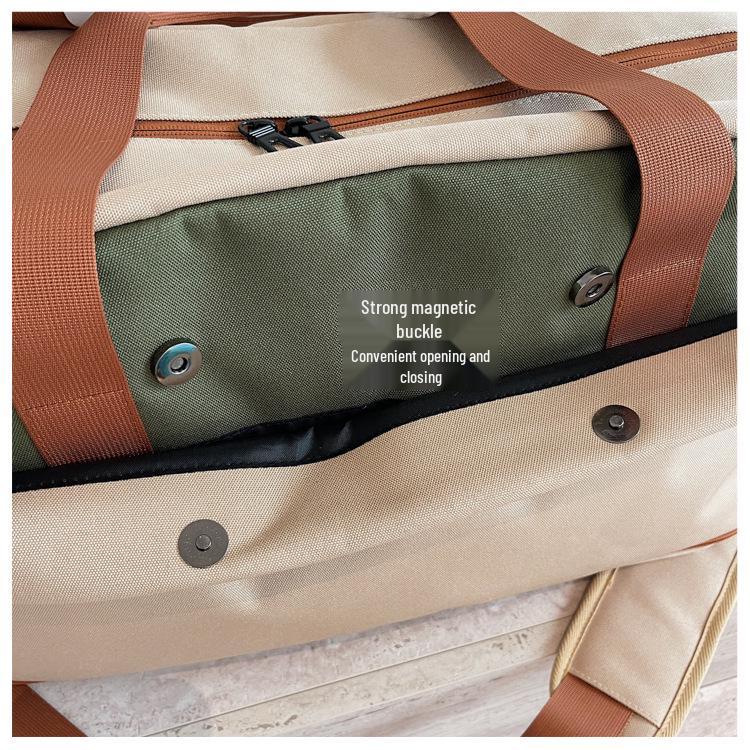 Lightweight Large Capacity Sports Bag with Wet/Dry Separation for Men & Women - Perfect for Gym, Travel, and Business Trips