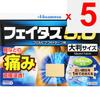 Hisamitsu Pharmaceutical Fitas 5.0 Large Size 20 Sheets Plasta (cooling) Paste Indications: Joint Pain, Muscle Pain, Lower Back Pain, Tendonitis (pain