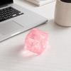 Jelly Cheese Stress Reliever Toy Soft Slow Rise Fidget for Anxiety Realistic Transparent Colorful Decompression Toy for Adults Kids