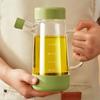 Многоразовый стеклянный горшок для масла 700 мл контейнер для хранения масла новая бутылка для приправ кухонные принадлежности