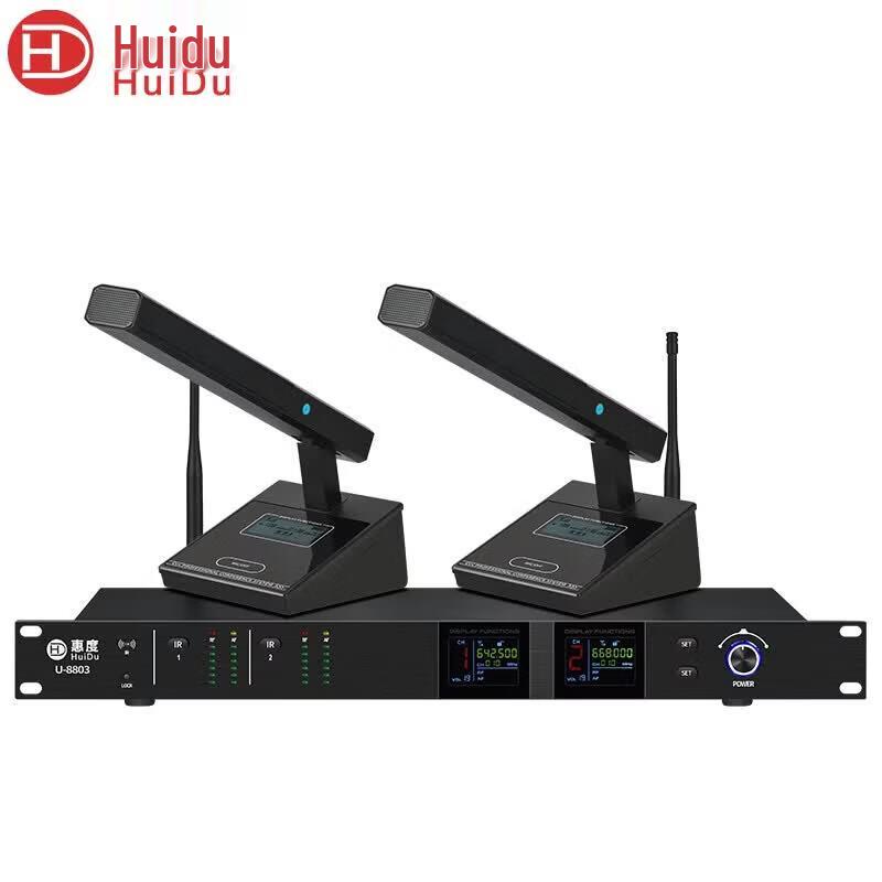 Профессиональная беспроводная UHF микрофонная система HuiDu (Китайская версия)