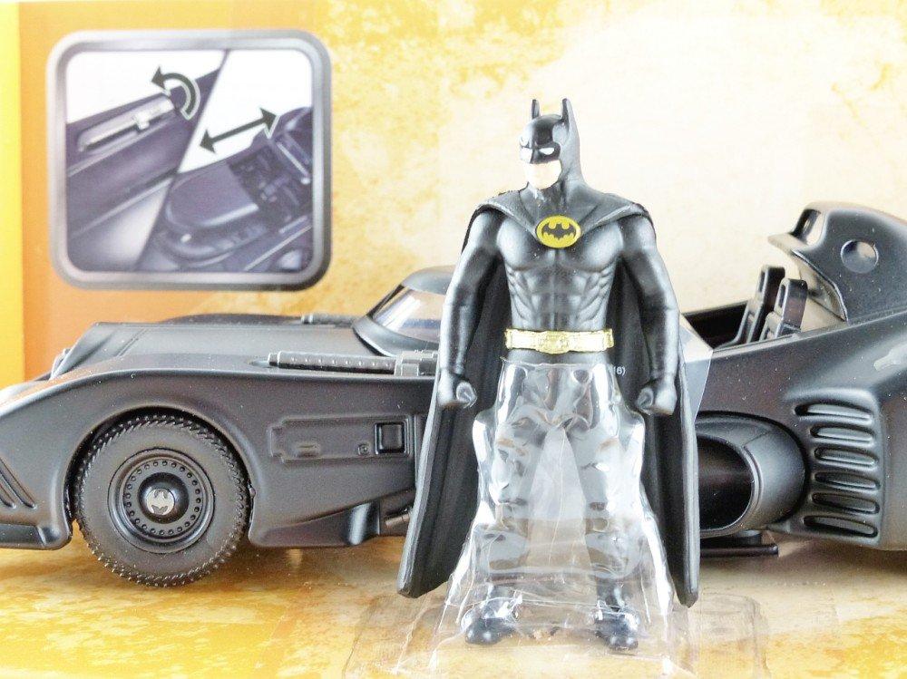1989 Batman Batmobile Batman 1/24 с литьем под давлением