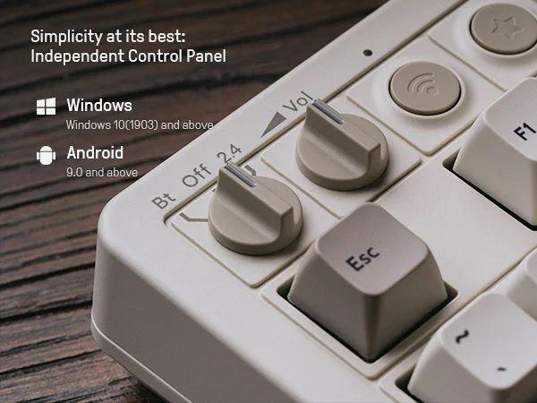 8BitDo Retro Mechanical Keyboard Bluetooth 2.4G